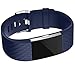 Wepro Replacement Bands for Fitbit Charge 2 HR , 3-Pack Fitbit Charge2 Wristbands, Small, Black, Blue, White