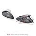 Areyourshop Rear Turn Signals Lens For Suzuki Hayabusa GSXR1300 2008-2012, Smoke