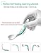 Qshare Baby Utensils Spoons with Travel Safe Case, Toddlers Feeding Training Spoon with Easy Grip and Bendable Function, Perfect Self Feeding Learning Spoons…