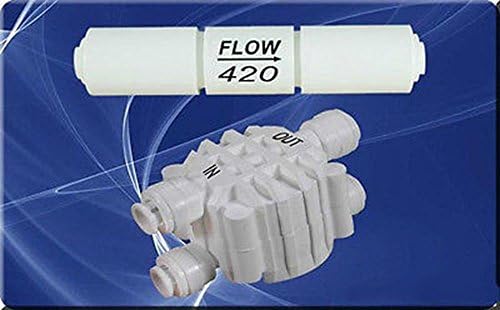 Plumbing &amp; Fixtures Auto Shut Off Valve &amp; Flow Restrictor 420 ML for RO Water System