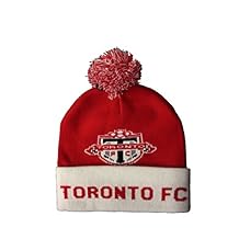 Toronto FC Soccer Football MLS Toque Hat With Pom Pom ..High Quality.. New
