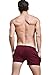 sandbank Men's Pocket Running Workout Gym Active Shorts Lounge Sleep Bottoms (Waistline : 29-32 inch, 2 Pack-Grey+Wine Red)