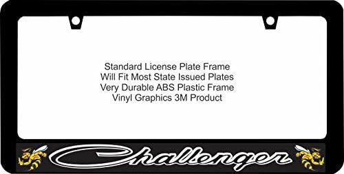 Scat Pack Challenger Custom Designed thin top License Plate Frame