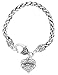 for Mimi Bracelet Engraved Gift Jewelry for Mimi Crystal Adorned Heart Shaped Pendant Lobster Claw Bracelet Gift for Mom or Grandma Colorless