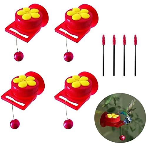 Hummingbird House, 3pcs Hanging Hummingbird House, Wooden Hummingbird House with 4Pcs Mini Ring Feeder, Outdoor Hanging Hummingbird Nest, Hummingbird House for Outdoor Home Decoration in Garden.