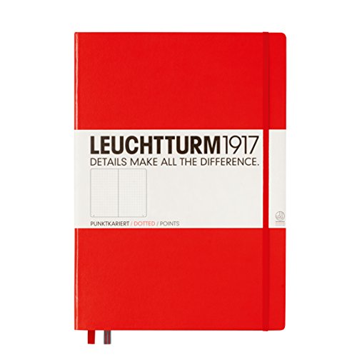 Leuchtturm1917 master hardcover notebook, 9 x 12.5 inches, 233 do…