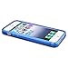 Blue S-Line Wave Design TPU Bumper Gel Shell Back Case Cover Skin with Stand for iphone 5 5G 5th Gen