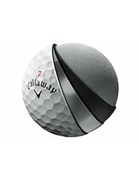 Callaway, bola de golf cromada con tecnología Hex (paquete de 12 unidades)