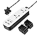 Portable Travel Adapter Power Strip Charging Station + BONUS Carrying Case & Universal Adapter Plugs [POWERGENCE] | 2 Universal AC sockets + 4 Fast Charge USB ports primary