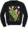 T-Rex Santa Ride Funny Ugly Christmas Sweater Toddler/Kids Sweatshirts