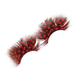 Dorisue feather eyelashes Red lashes Minnie Eyelash