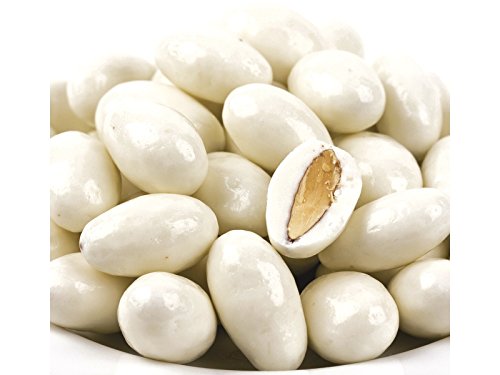 SweetGourmet Yogurt Covered Almonds (1Lb)