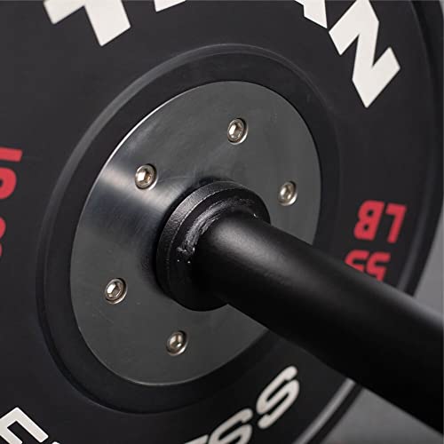 Titan Fitness Axle Barbell 60 inch Fat Grip 23 lb. Pricepulse