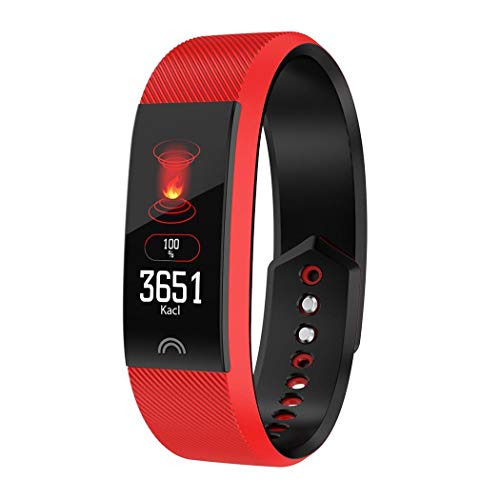 BiuKen F6 Heart Rate Blood Pressure Monitoring IP68 Waterproof Smart Bracelet Smart Watches