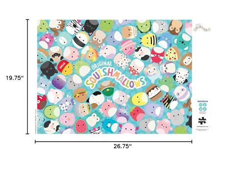 Buffalo Games - Squishmallow - Squishmallow Friends - 1000 Piece Jigsaw Puzzle for Adults Challenging Puzzle Perfect for Game Nights