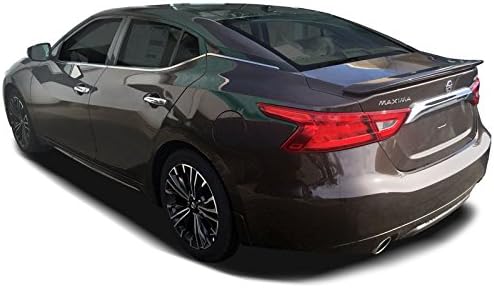 Dawn Enterprises MAX16-SPRT-FM Lighted Factory Style Flush Mount Spoiler Compatible with Nissan Maxima - Bordeaux Black Metallic (GAB)