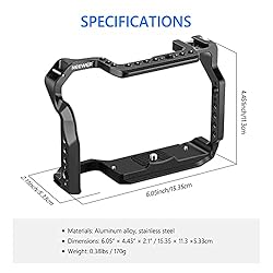 NEEWER Camera Cage Compatible with Canon EOS R5 R6