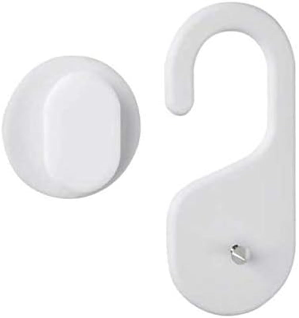 WENKO Shampoo Bottle Holder Polypropylene White 3.5 x 8 x 1.4 cm