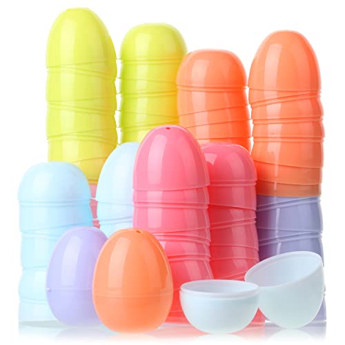 Mr. Pen Plastic Easter Eggs, Fillable, Colorful, 2.3 inch, 48 Pack