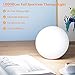 Light Therapy Lamp - VIPEX LED Therapy Light with UV-Free 10000 Lux Brightness, 3 Adjustable Brightness Levels, Touch Control, Compact Size for Happy Mode