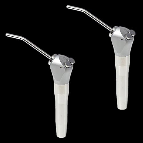 2PC Dental 3-Way Three Way Triple Air Water Syringe + 4PC Nozzles Tips Tubes HOT