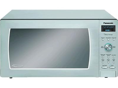 Panasonic NN-SD797S Stainless 1250W 1.6 Cu. Ft. Countertop/Built-in Microwave with Inverter Technology
