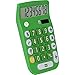 Office + Style 8 Digit Dual Powered Calculator with Large LCD Display, Green (Pack of 6)