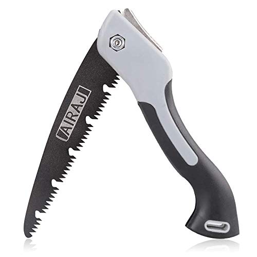 AIRAJ Professional Folding Saw, Portable 8" Multifunction Hand Saw