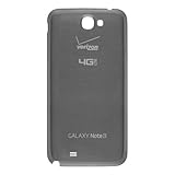 Chromo Inc® Replacement Battery Back Door Cover For Samsung Galaxy Note 2 II i605 Verizon 4G - Titanium Grey - Non Retail Packaging