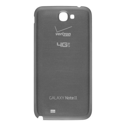 Chromo Inc® Replacement Battery Back Door Cover For Samsung Galaxy Note 2 II i605 Verizon 4G - Titanium Grey - Non Retail Packaging