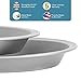 G & S Metal Products Company OvenStuff Nonstick 9” Pie Pans, Set of 2, Gray