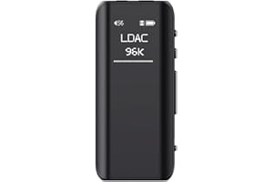 Suapouen BTR15 Bluetooth 5.1 Receiver DSD256 Receiver MQA LDAC/Adaptive 2* ES9219MQ DSD256 LDAC/ 3.5/4.4mm Output Supports LD