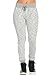 My Yuccie Women's Slim French Terry Jogger Sweatpants with Side Pockets