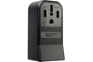 Legrand - Pass & Seymour 3854CC6 Surface Mount Outlet 50-Amp 125-volt/250-volt Three Pole Four Wire
