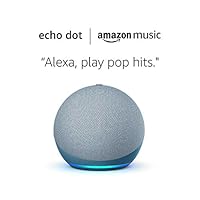 Echo Dot (4th Gen) and 6 months of Amazon Music Unlimited FREE w/ auto-renewal - Twilight Blue