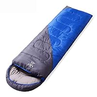 Beneyond Camping Warm Sleeping Bag, Outdoor Adult Camping Sleeping Bag,Lightweight, Four Seasons Sleeping Bag, Winter Cotton Thickening Sleeping Bag (SY-D02-BLUE)