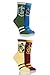 Ladies 4 Pair Harry Potter House Badges Socks Assorted 4-8 Ladies