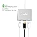USB-C-to-HDMI, LoHi 3-in-1 Digital Multiport Adapter, USB-C Quick Charging + HDMI Supports 4K 30HZ + USB 3.1 Port, for HDMI Converter and MacBook/ChromeBook Pixel/USB-C Devices