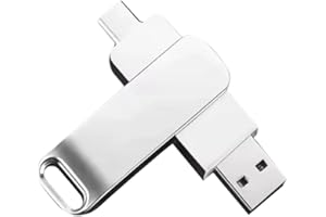 USB Flash Drive 3.2 16TB 8TB 4TB Type-C Waterproof Speed Pendrive Metallic(Silver-4TB)