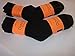 davido Mens Socks crew made in italy 100% cotton 8 pairs (9-11, black)