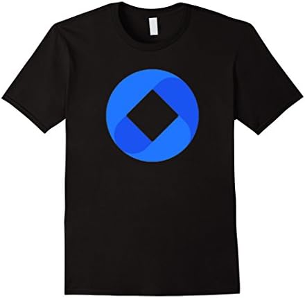 Mens OmiseGo OMG T-Shirt | Blockchain Cryptocurrency Token Tee Large Black