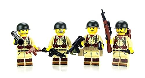 Battle Brick 1.6 Inches Tall CIA Ghost SAD/SOG Coando Custo Inifigure | Genuine Ilitary