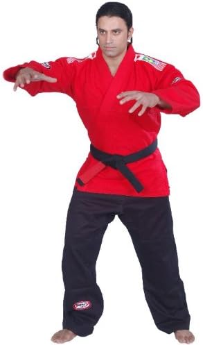 Woldorf USAWoldorf BJJ Kimono Jiu Jitsu Judo Gi Student Red Color Uniforms 2 Martial Arts, Fighting Uniform, Training Uniforms, Pre-Shrunk, Ultra Light Weight Uniforms