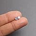 Tanzanite Stud Earrings-4mm Blue Post Earrings in all Sterling Silver-Handmade