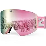 ZIONOR X11 Ski Snowboard Snow Goggles with Magnetic