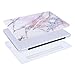 MOSISO Compatible with MacBook Pro 13 inch Case with CD-ROM (Model: A1278, Old Version Release 2012-2008), Plastic Pattern Hard Shell Case & Keyboard Cover & Screen Protector, Colorful Marble
