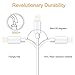Marchpower iPhone 14 Charger Cord-3Pack 3ft 6ft 10ft MFi Certified Lightning Cable USB-A Fast Charging Cable Compatible with iPhone 13 12 11 Mini Pro Max SE X XS XR 8 7 6 Plus iPod iPad AirPods, White
