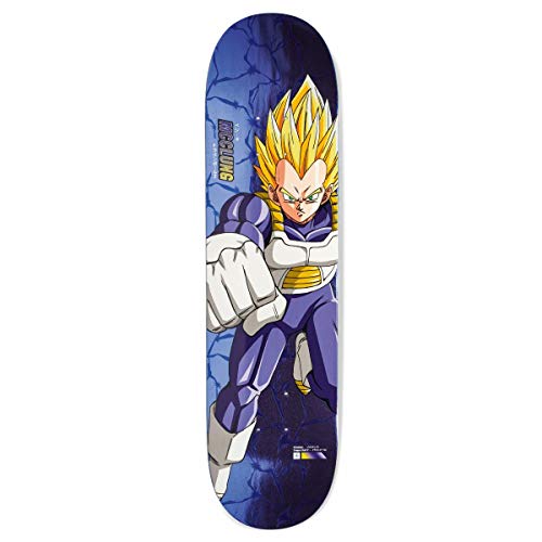 Primitive Dragon Ball Z McClung SS Vegeta Skateboard Deck 8.
