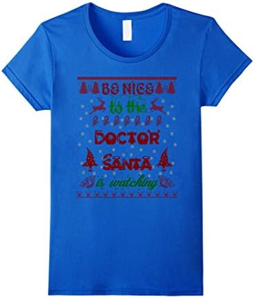 Womens Doctor Shirt Christmas Gift Women Men T Shirt XL Royal Blue