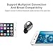 Bluetooth Earpiece, V5.0 Mini Wireless Earbud Earphone Single in-Ear Headphone with Microphone Smallest Invisible Car Headset Compatible with iPhone Samsung Galaxy LG HTC Android Cell Phones (Black)